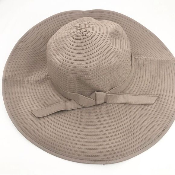 Swim Zip Taupe Canvas 4.5” brim Sun Protection Outdoor Performance Hat - Picture 7 of 16